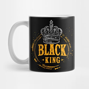 Black King Crown Mug